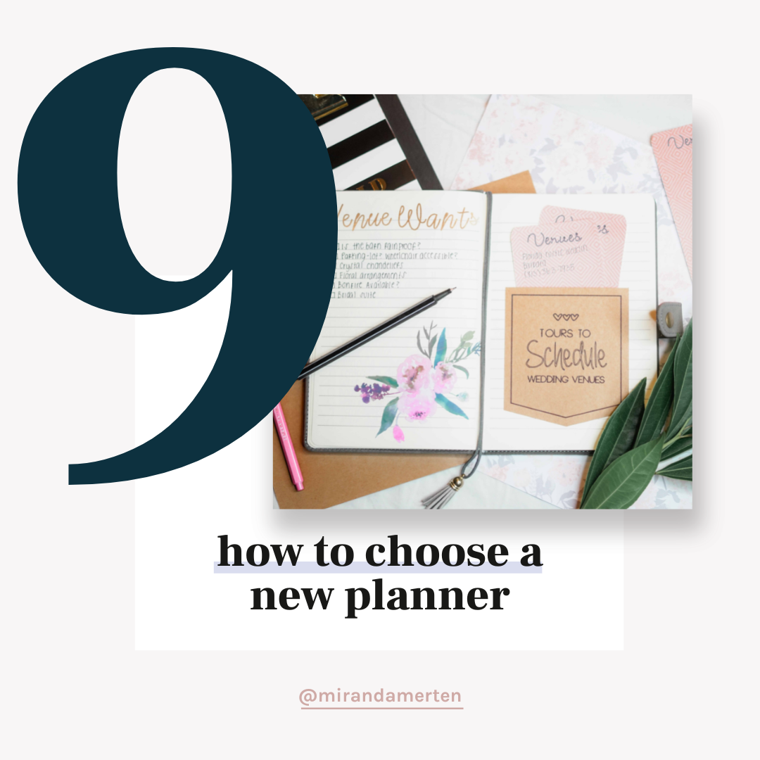 Choosing the right planner